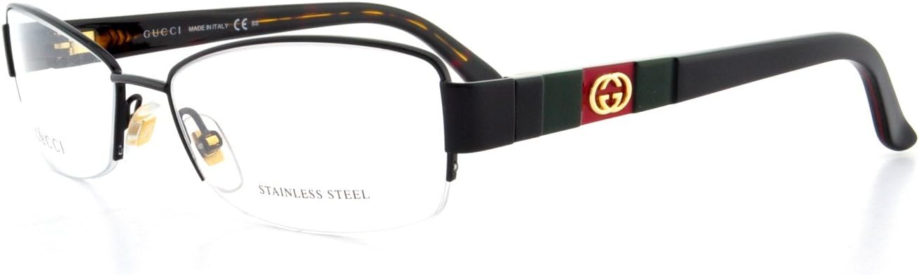 Gucci GG4220 Eyeglasses-0L3F Shiny Black-55mm