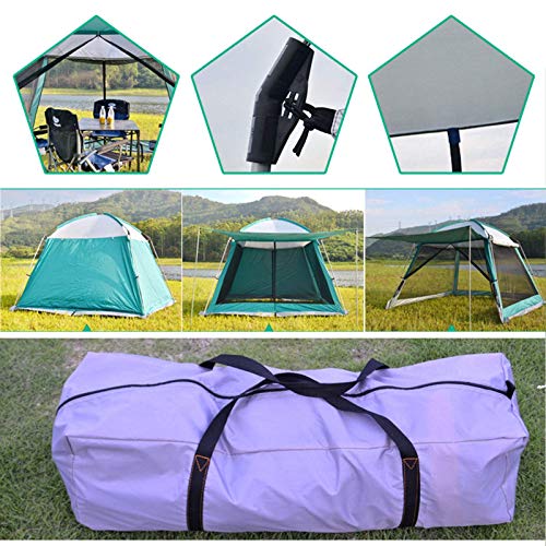 Carpa ligera de camping tipo domo para 5-8 personas impermeable miniatura 5