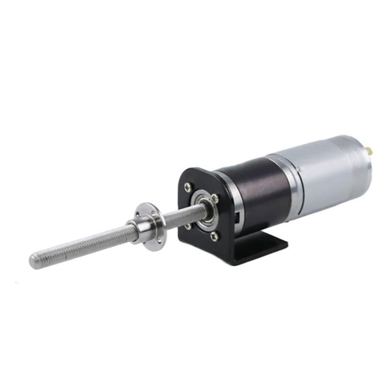 Driver Controller 1pcs 36mm Diameter Planetary Gearbox Gear Motor with Bracket 12V DC Speed Reduction Motor 50mm Long M8 Threaded Screw CNC Machine(98RPM)