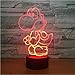 Produktbild 3D Nachtlicht,Fernbedienung 3D Led Usb Lampe Cartoon Spiel Figur Super Acryl Neuheit Weihnachten Beleuchtung Geschenk Rgb Touch Spielzeug