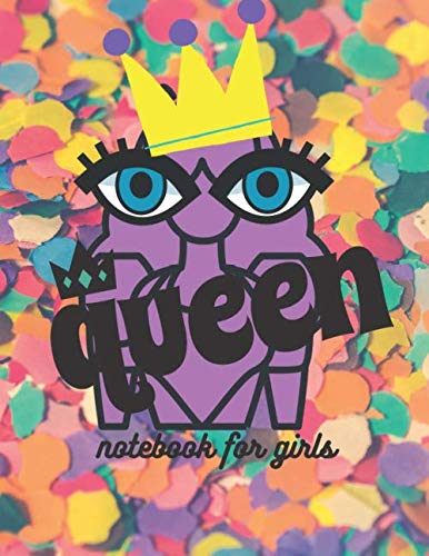 Notebook Queen pour filles au design original et couverture élégante