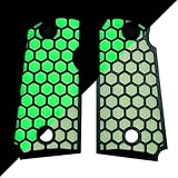 Glow in The Dark Honeycomb Printed Kimber Micro 9 Grips
