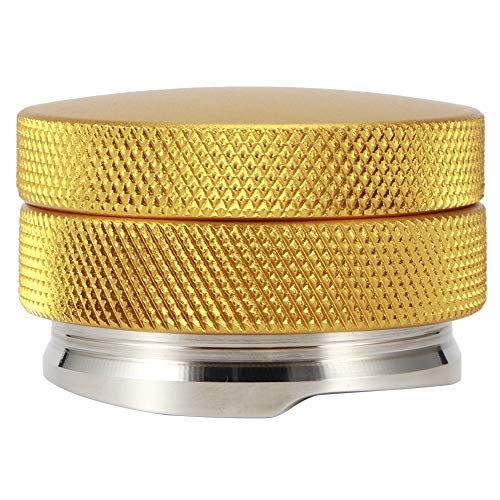 Tamper de café, Dekaim de acero inoxidable ajustable en altura Distribuidor de sabotaje de potencia de café Accesorio de… - Imagen 4