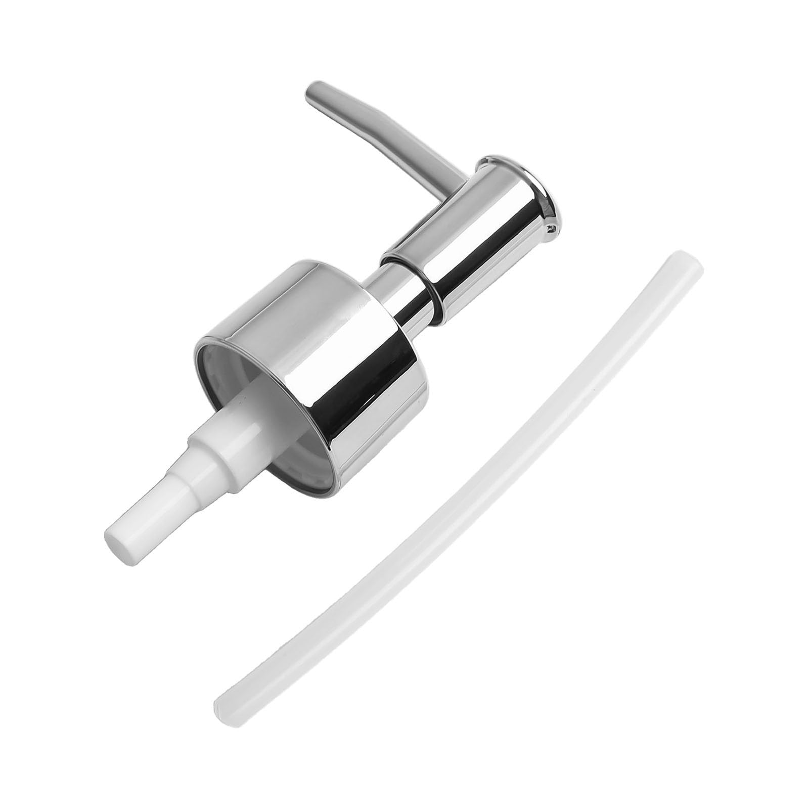 Dispenser di sapone di ricambio con filettatura 28/400, testa per lozione a prova di perdite per bottiglie da cucina e bagno, plastica ABS, oro