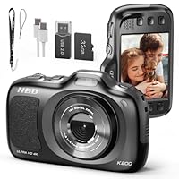 Amazon | NBD 6400万画素 4K コンデジ【USB抜即転】16倍ズーム 120g超