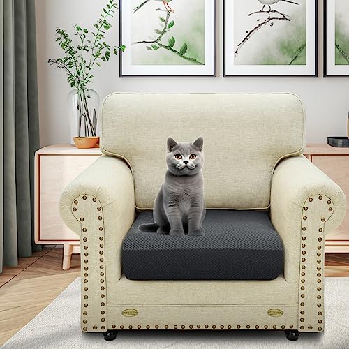 CHELZEN Stretch Sofa Seat Cushion Cover, Fitted Sofa Cushion Slipcovers, Couch Cushion Covers - Image 2