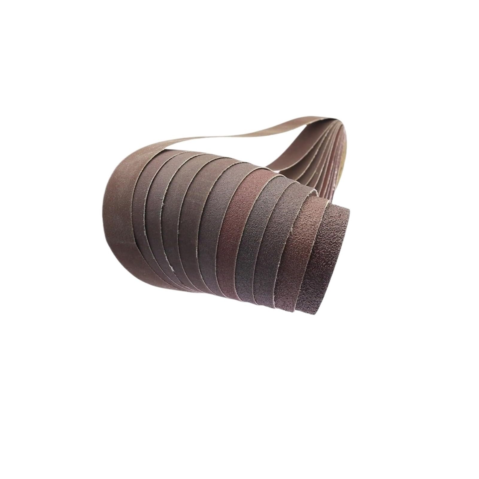 dfEDRd Aluminum Oxide Sanding Belts, 10 pcs 762x25mm 30x1 inch Aluminium P40-P800 For Metal Wood Plastic(P320 x 10 pcs)
