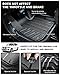 Powerty Floor Mats for 2018-2024 BMW X3 / 2019-2024 BMW X4, Custom Fit for X3 X4 Accessories, 3D TPE All Weather Car Mats Heavy-Duty Floor Liners (Fit All Models)