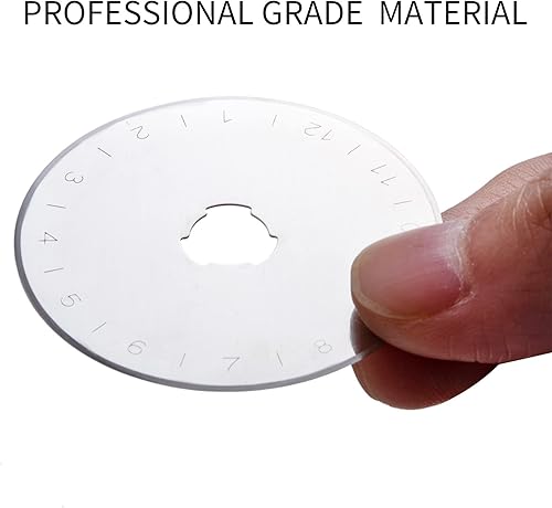 Miniatura 2 de WhisperDream Cuchillas de corte rotativas de 1.77 pulgadas  Paquete de 10 cuchillas de repuesto  Cuchillas más afiladas tienen un mejor efecto de