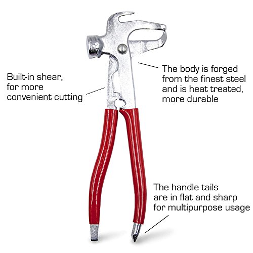 Ckauto Wheel Balancing Weight Plier Hammer Tool, Wheel Weights Clip On #TOP1