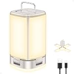 Blukar 116 LED Camping Lantern Rechargeable, 2000L Super Bright Camping Lights Lamp,7 Light Modes, 4800mAh Long Battery Life,90°Adjustable Outdoor Hanging Tent Accessories for Hiking Emergency Fishing | Foldable 7 Lighting Modes 48H Autonomy, Portabl