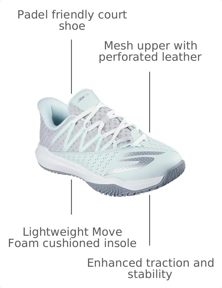 Image of Skechers Women's Viper Court Rally Pickleball Sneaker