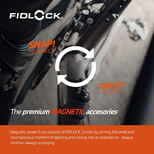 Fidlock Baza rowerowa, czarna, 10,16 cm