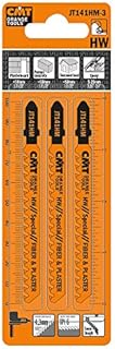 CMT JT141HM-3 Carbide Tipped Jig Saw Blades for Plasterboard and Fiber Cement, T-shank (3 Pack)