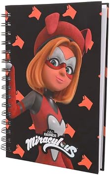 ZAG STORE - Miraculous Ladybug - Miss Hound Super Hero Notebook