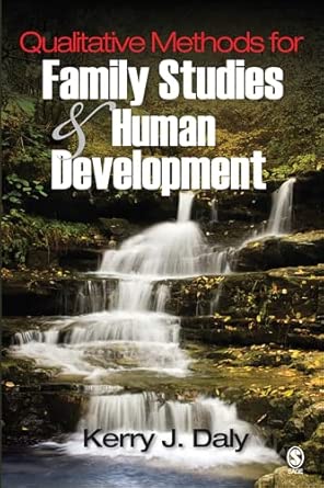Qualitative Methods for Family Studies and Human Development book cover
