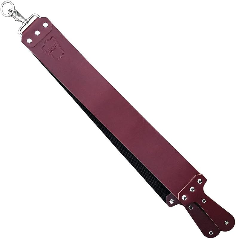 Assentador de couro Latigo Parker Safety Razor para navalha, vermelho, 7,6 cm x 68,58 cm