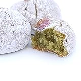 SPAR-Packung 1 kg. Sizilianische Mandelpaste mit Pistazien (1kg-Box). RAREZZE: typisch sizilianische Köstlichkeiten, Cannoli, Cassate, nach sizilianischer Konditorenkunst