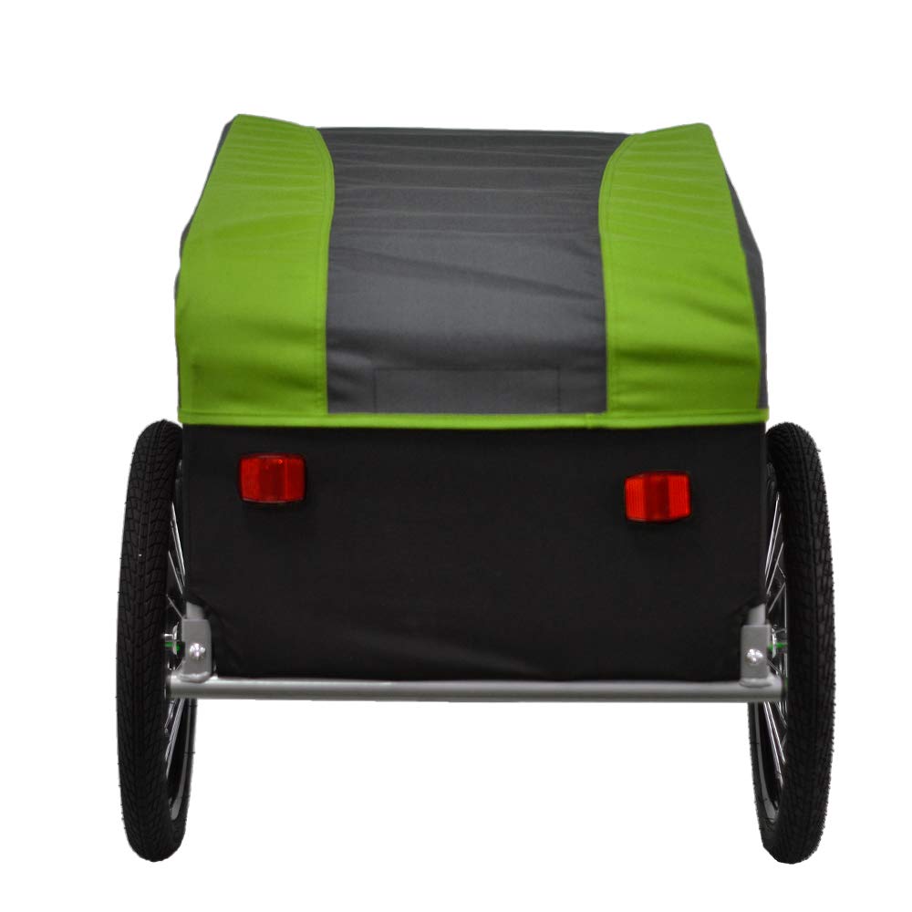 PAPILIOSHOP ITER Rimorchio carrello carrellino bici per trasporto cose materiali