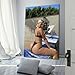 Fangool Abella Danger Sexy Poster, Canvas Art Print, 12x8 inches, Unframed, Matte Finish, Modern, Contemporary Style, Bedroom, Living Room, Office Decor