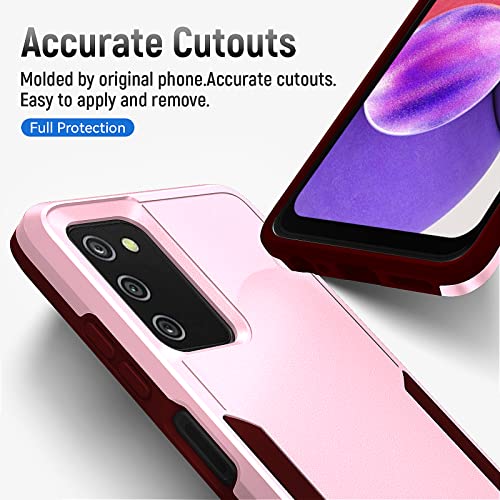 Image of for Samsung Galaxy A03S Case with HD Screen Protector, Pink