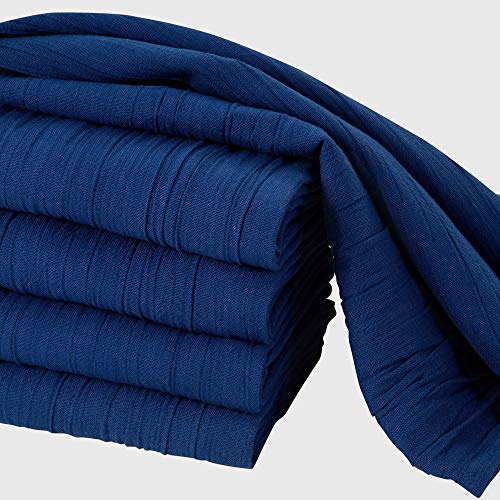 Oakias Flour Sack Towels 12 Pack Blue – Dish Towels 28 X 28 Inches – Cotton Tea Towels – Lightweight, Durable & Highly Absorbent – Machine Washable #TOP1