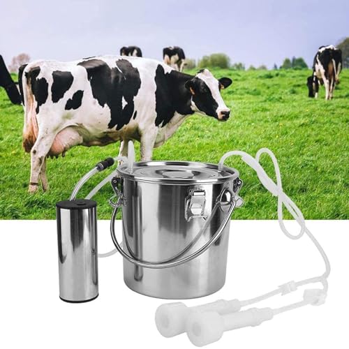 Machine à traire électrique avec traite manuelle simulée pour moutons et vaches