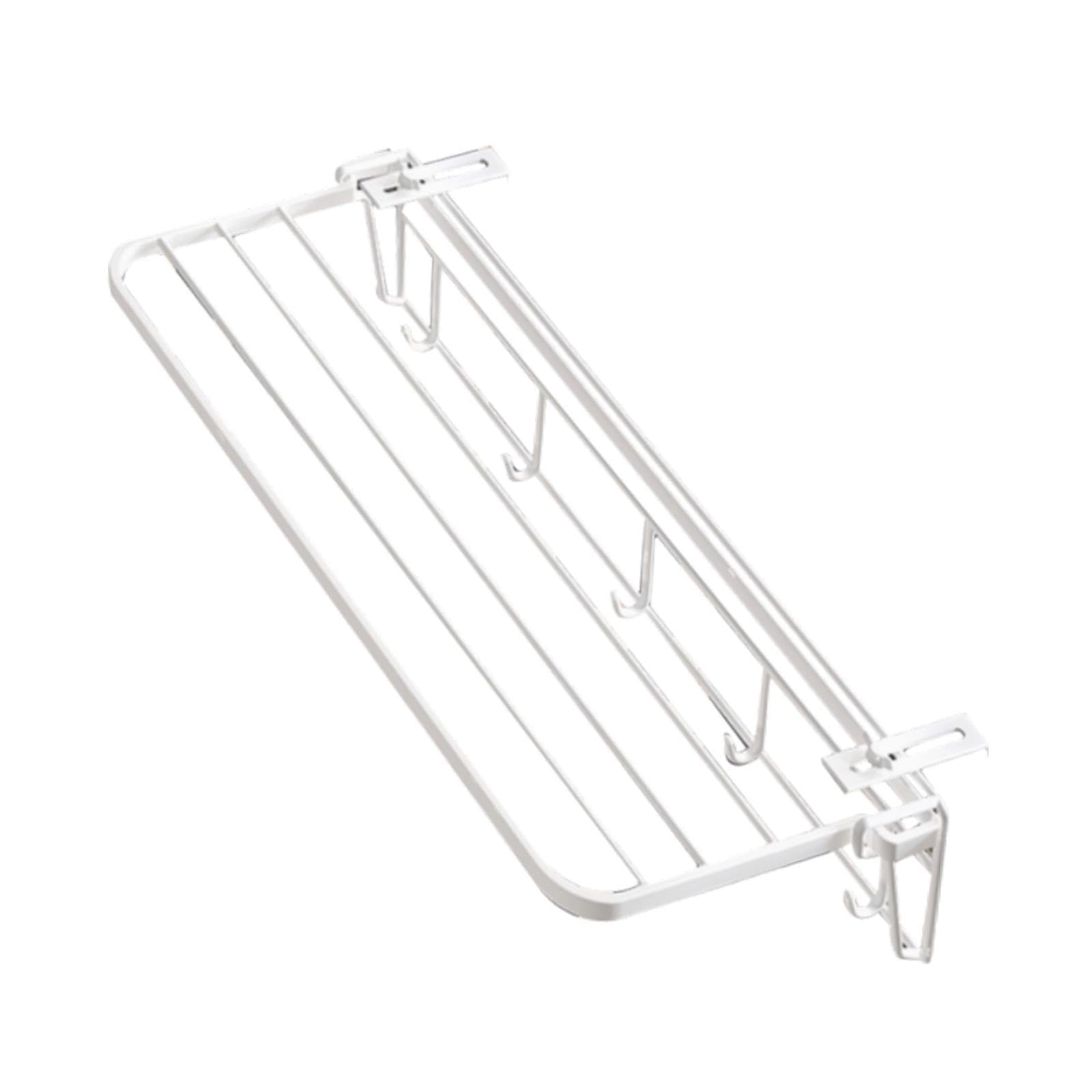 Stendibiancheria Pieghevole per Balcone, Davanzale, Pratico Stendibiancheria Da Posizionare Vicino Al Termosifone, 45 Cm