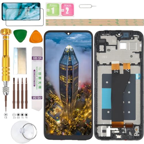 Gadget Troops Kit de repuesto de pantalla LCD para Samsung Galaxy A14 (versión 5G) SM A146P/DSN, A146P/DS, A146U, A146U1, A146P/N, A146P