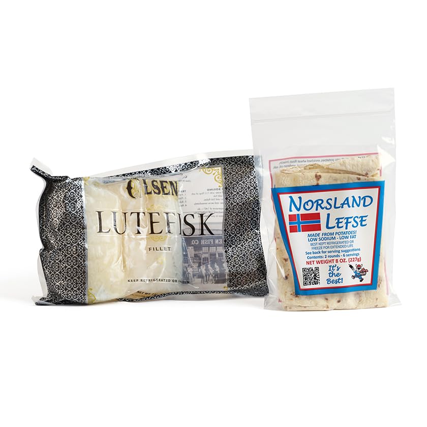 Lutefisk & Lefse Dinner for 2 Gift Pack