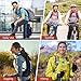 TIXIPEM Backpack Chest Strap [2PCS] - Adjustable Sternum Straps Use for Backpack Replacement & Hiking & Jogging - [Sky Blue & Orange-11 x 6IN] Chest Belt with Quick Release Buckle
