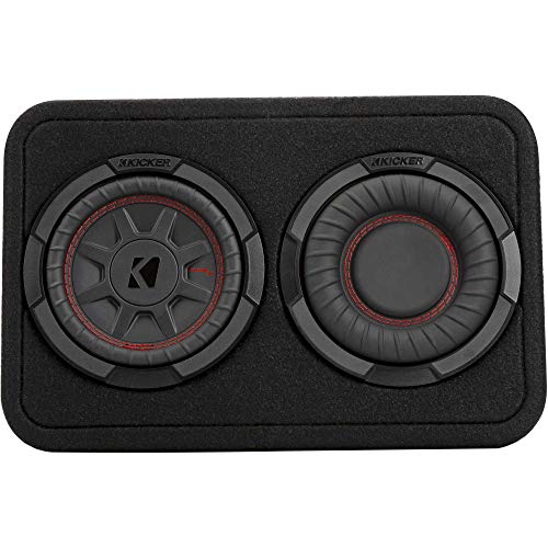 KICKER 48TCWRT672 CompRT 6.75" subwoofer in Thin Profile Enclosure, 2ohm by KICKER - Used condition - Image 3