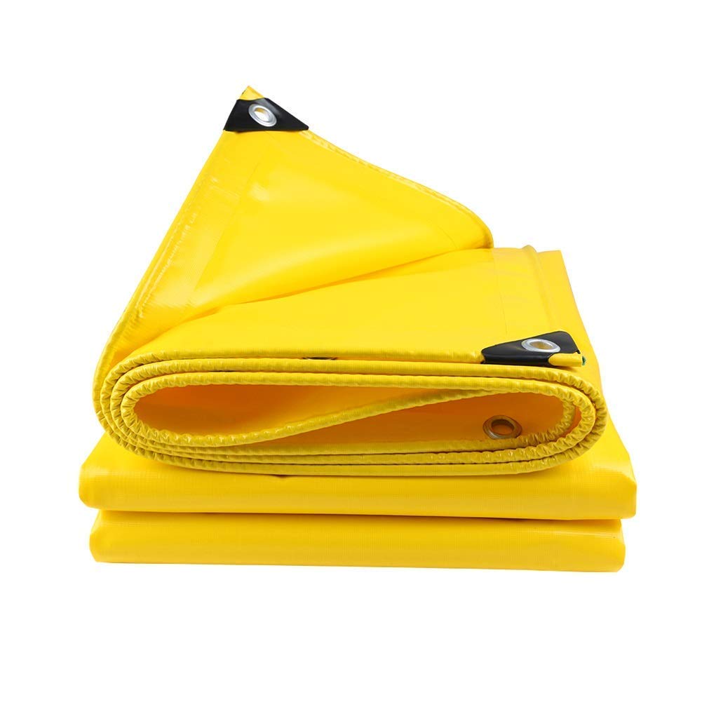 RajoNN Tienda de campaña Lona Grande y Resistente, Lonas, Lona de PVC, Lona Impermeable de Doble Cara para Carpa, lámina de Lona, ​​Protector Solar, Cubierta para Acampar Anti-UV con Ojales