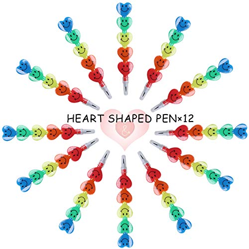 84 Pcs Valentine's Day Party Favors Kids Set, Eraser Pencils Hair Clip Necklace Luminous Bracelet Tatoo Stickers Gift Bag Toys School Supplies Wedding Gift Goody Bags For Adults Boys And Girls #TOP2