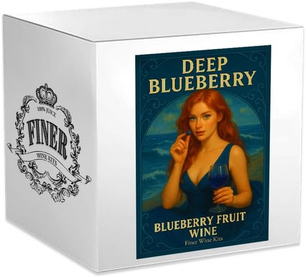 FWK Deep Blueberry Wine Kit - Finer Fruit Deluxe Series