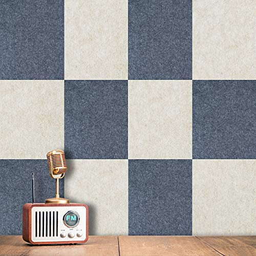 BXI Sound Absorber - 31.5 X 23.6 X 3/8 Inches 6 Pack High Density Acoustic Absorption Panel, Sound Absorbing Panels Reduce Echo Reverb, Tackable Acoustic Panels for Wall and Ceiling Acoustic Treatment - Thumbnail 7