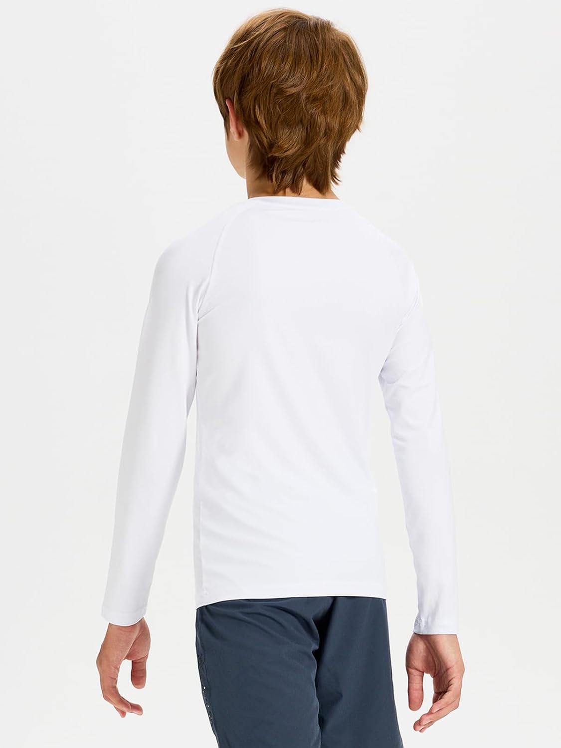 DEVOROPA Youth Boys Compression Thermal Shirt Long Sleeve Kids Fleece Baselayer Soccer Baseball Undershirt Slim/Regular/Husky - Image 3