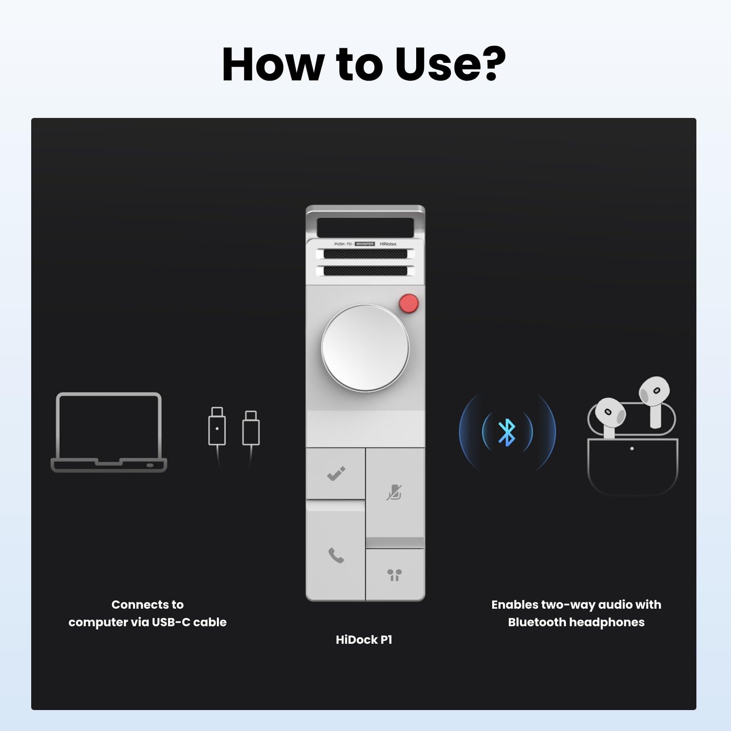Amazon.com: HiDock P1 & P1 mini AI Voice Recorder Smart Voice