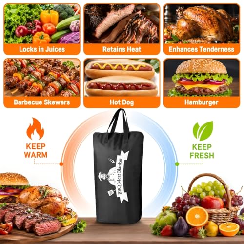 Bolsa aislante para reposar carnes BBQ 21in miniatura 3