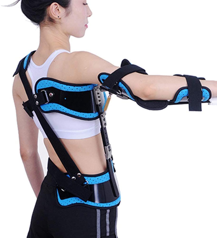 Inmovilizador De Hombro Ajustable, Soporte para Codo, Cabestrillo para Brazo, Ortesis De Abducción De Hombro para Fracturas Y Dislocaciones, Soporte para Fijación De Hombro.