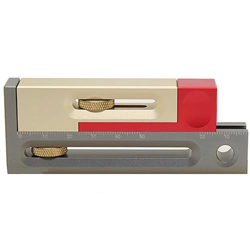 Table Saw Slot Adjuster, Mortise and Tenon Tool, Aluminum Alloy