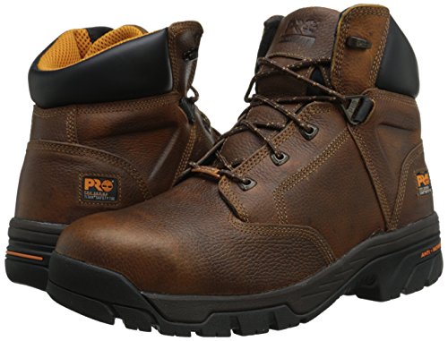 Timberland Pro Helix Bota industrial à prova d'água com bico de liga de 15 cm, Marrom, 9.5