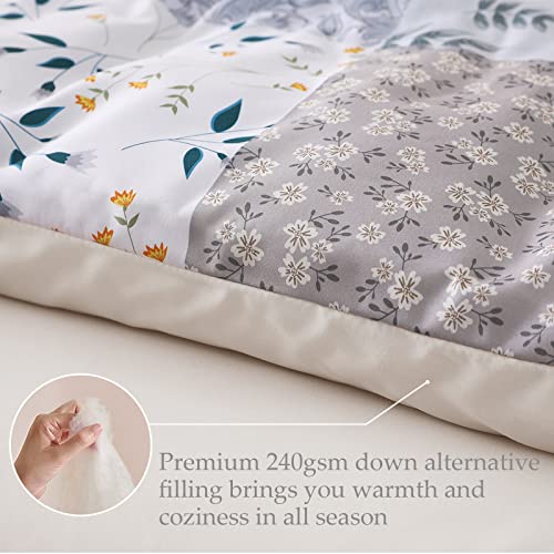 Image of Whale Flotilla 7.5 Tog King Duvet Set, Soft Reversible Coverless Oversized