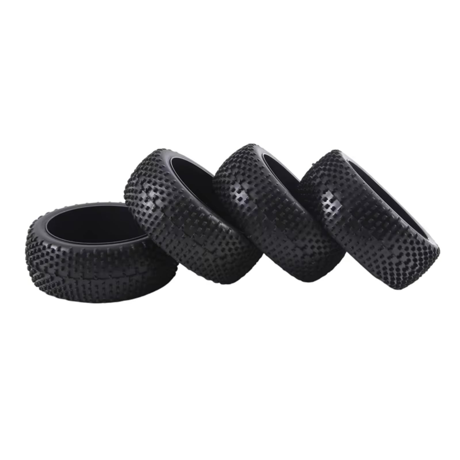 Piezas para Coches RC para 1/8 RC Todoterreno Coche Actualización para Buggy Neumáticos De Goma Llantas Plástico 17 Mm 81-801