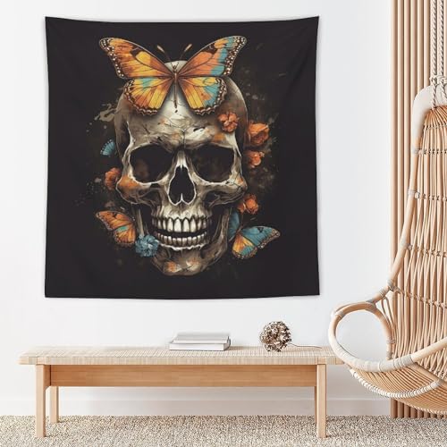Tenture murale esthétique tête de mort pour exprimer son style unique - 4