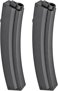 次世代　MP5 マガジン 3個セット(スプリング×2 多弾マガジン×1） 次世代MP5 多弾200連マガジン ノーマルマガジン比較レビュー