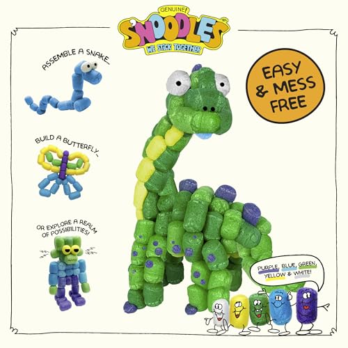 Image of Schylling S'Noodles - Creative Building Craft Kit - Just Add Water - Ages 4 and Up - One Kit