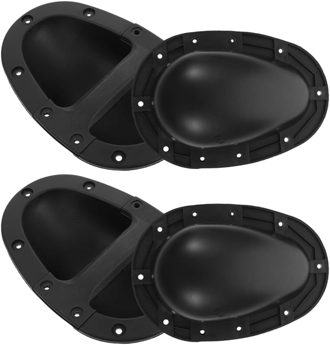 4pcs Speaker Replacement Handles Reliable Cabinet Grip for Audio Amplifier and Guitar Amplifier Parts, Abs Sturdy Side Handles 148x212x65mm for Stage and Home Use