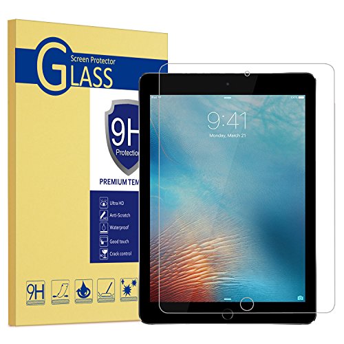 Famavala Tempered Glass Screen Protector for iPad 9.7