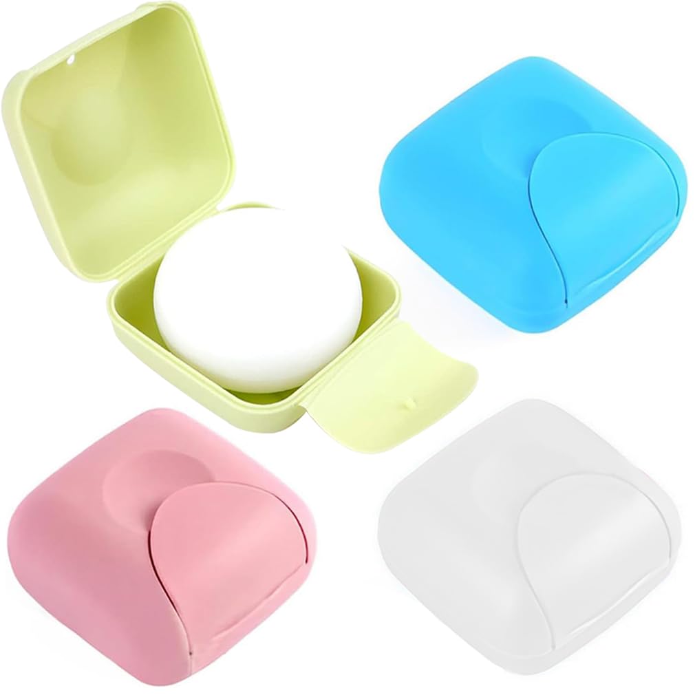4PCS Travel Soap Case